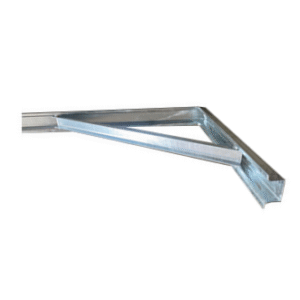 U Series Wall Brackets Galvanized Finish